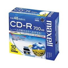 新品 2-48倍速対応 CD-R CDR700S.WP.S1P10S DATA用 10枚入 PC 2セット マクセル