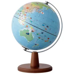 【 新品 未開封 】 レイメイ 国旗・よみがな付地球儀 (20cm) OYV221 未使用 送料無料のサムネイル