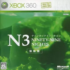 【中古】XBOX360ソフト N3 NINETY-NINE NIGHTS -ナインティナインナイツ- (体験版)