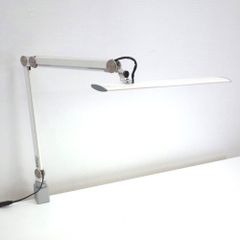 【大量入荷！】山田照明 Z-Light/ゼットライト デスクライト Z-60MCKW LED照明 シェード幅40cm 昼白色 卓上型 ホワイト 明かり EG16001 中古オフィス家電