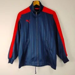 PUMA プーマ　ロゴ刺繍　トラックジャージ　トラックジャケット　古着　ストリート　ジャージ