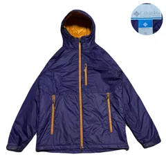Columbia コロンビア Omni-Heat オムニヒート PaddedJacket 中綿ジャケット Hoodie パーカー EmbroideredLogo 刺繍ロゴ Nylon ナイロン Polyester ポリエステル Purple KIDS160㎝のサムネイル