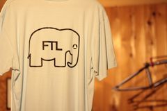 FTL - NYC City Scape T-Shirt/Light Blue　Lサイズ bmx
