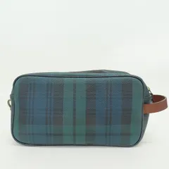 ポロラルフローレン Polo RalphLauren ヴィンテージ チェック セカンドバッグ ポーチ z918600