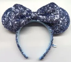 【中古】アクセサリー(非金属) ミニーマウス(スパンコール/ライトブルー) カチューシャ 「ディズニー」 東京ディズニーリゾート限定