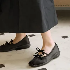 【新品未使用】　LETALON ダブルリボン黒23センチ 新品未使用】 LETALON ダブルリボン黒23センチ 追加2》Lダブル