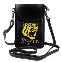 【数量限定】[JMI] 阪神タイガース スマホポーチ本革 ショルダーバッグ 薄い レディース メンズミニポーチ 人気 財布 斜め掛け バッグ 高い19cm*幅12.5cm*厚4cm。