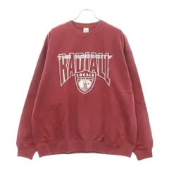 RADIALL HOOD CITY スウェット バーガンディ Hood City — RADIALL