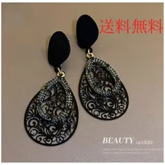 黒 ピアス ロングジュエリー 揺れる ゆれる大人可愛い 和柄 上品 エスニックデートパーティー洋風ドレス 和風着物 人気 結婚式 ウエディング 二次会 ホーム デート 成人式 クリスマス 存在感 可愛い大人女子 夜用 シンプル 韓国 プレゼント ギフト 両耳
