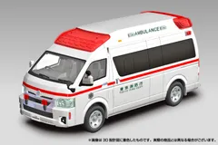 アオシマ プラモデル 1/32 楽プラ スナップキット No.2-HM トヨタ ハイメディック救急車