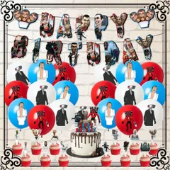 スキビディトイレ Fタイプ パーティー グッズ ハッピーバースデー 誕生日 装飾 ガーランド バースデーグッズ イベント 風船 バルーン 飾り 装飾 品 豪華 小道具 大 タイタンスピーカーマン タイタンカメラマン Gマンスキビティトイレ ノーマルトイレット