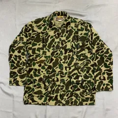 【ヴィンテージ】70s80s GAME WINNERカモ総柄ハンティングシャツ 80's unknown ダックハンターカモ柄 ハンティング シャツ
