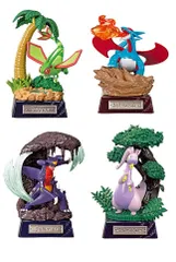 4個セット フライゴン ボーマンダ ガブリアス ヌメルゴン ポケモン POCKET STATUE ドラゴンタイプ