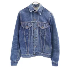 リーバイス 60s 70s ビッグE 558 3rd ロング ボタン裏525 長袖 デニムジャケット Levi's ジージャン メンズ 古着 【231110】