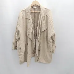 ◇ ⊇ apres jour mignon 長袖 トレンチコート サイズF ベージュ レディース E  【1501160024152】