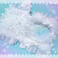 推し活コレクトブック໒꒱· ﾟねこ耳オールホワイト♡パールスター〔No.13〕