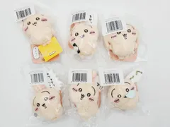 【小牧店】ちいかわ　うさぎだらけくじ　Ｅ賞　ぬいぐるみバッジ　全6種　コンプリートセット③ ／※ばら売り不可【S722-1764】