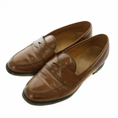 リーガル REGAL ローファー モカシン 革靴 レザー ラウンドトゥ 23cm 茶色 ブラウン /XZ ■GY11