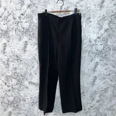 美品　LAURA ASHLE　ローラアシュレイ　イージーパンツ　ワイドパンツ　薄手　無地　春　夏　秋【size 10】　ブラック　黒