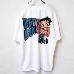 【新品】Betty Boop ベティーブープ ベティちゃん 半袖 ビッグTシャツ キャラクター ロゴドン ヴィンテージ ビンテージプリント ストレッチ コットン チュニックシャツ メンズ レディース ユニセックス オーバーサイズ ゆったり アメカジ