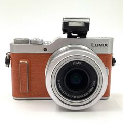 Panasonic デジタル一眼 LUMIX DC-GF10W-D ダブルレンズキット オレンジ 美品 動作確認済【全額返金保証】【最速発送】
