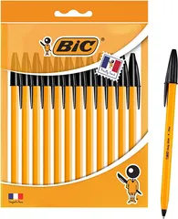 店内全品ﾎﾟｲﾝﾄ2倍!! BIC 廃盤 ビック・オレンジ 1.0mm BC1.0EG 黒 100