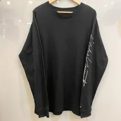 新品未使用品 Yohji Yamamoto 長袖カットソー ロンＴ コットン 綿 2025年最新】Yohji Yamamoto メンズ 七分・長袖カットソーの人気