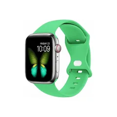 Tighesen Apple Watch バンド アップルウォッチ バンド (ブライトグリーン, 42/44/45/49mm S/M)