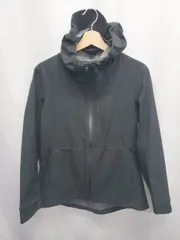 ◇ ⊇ UNIQLO ユニクロ 211-190720 長袖 ブロックテックパーカ サイズL ブラック レディース E  【1507160008857】