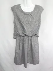 ◇ T'e chichi テチチ ストライプ ノースリーブ ひざ丈 ワンピース サイズM グレー系 レディース E  【1407180012844】のサムネイル