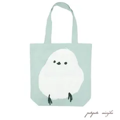 トートバッグ シマエナガ デザイン A4 シマダ 雑貨 エコバッグ ショッピングバッグ バッグ レディース 雑貨 小鳥　フレンズヒル  パタパタ民族