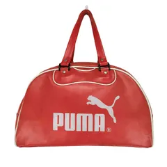 プーマ PUMA ロゴプリントレザーボストンバッグ レディース 表記無 のサムネイル