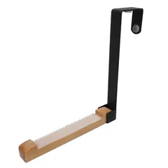 新品 ファイン ドアフックハンガー 折りたたみ式 ブラック