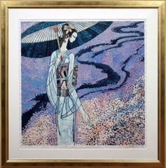 金子誠治『バラ』油彩画 絵画絵画/タペストリー
