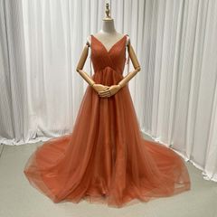 dress production カラードレス（W271OR） ML中間サイズ - メルカリ