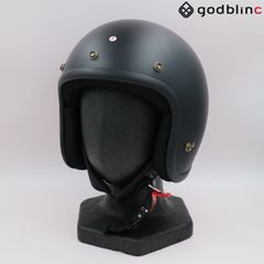 ZOLTAR　パイソンジェット2　MATT BLACK-BLACK　XLサイズ　PJ0023　ジェットヘルメット