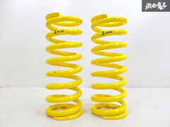 【ストア出品！】 X COILS 直巻き スプリング バネ コイル 自由長約254mm ID 約 71φ 7K 2本セット 即納 棚8D