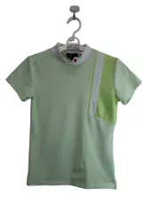 Callaway(キャロウェイ) 半袖モックネックシャツ ライトグリーン レディース S C22134211 ゴルフ用品 2403-0565 中古