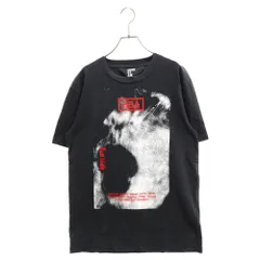 HOOD BY AIR. グラフィックジップTシャツ(L)Tシャツ/カットソー(半袖/袖なし)