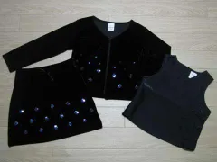 NEXT ネクスト 子供服 カーディガン カーデガン カーデジャケット スカート ボトムス ブラウス セット 3歳 4歳 約 100cm ★4キッズ 【中古】 ユーズド 女の子 女児 ガールズ USED アウトレット リサイクル