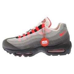 NIKE (ナイキ) AIR MAX 95 OG WHITE/SOLAR RED エア マックス 95 ローカットスニーカー ホワイト/レッド US9/27cm AT2865-100