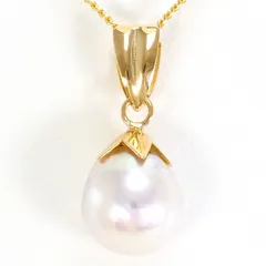ネックレス K18YG パール 総重量約2.7g 約50cm