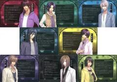 【中古】キャラカード [単品] 集合 書きおろしメッセージカード8枚セット 「Switchソフト 蒼黒の楔 -緋色の欠片 玉依姫奇譚- for Nintendo Switch GAMECITY豪華セット」 同梱特典