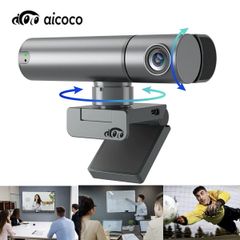 AICOCO ACM-SC1-C2K webカメラ AI 自動追跡 2K フルHD ウェブカメラ マイク内蔵 25FPS 400万画素 95度広角 2倍ズーム ジェスチャーコントロール 人認識 (06)