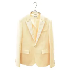 SAINT LAURENT PARIS (サンローランパリ) 15AW スモーキングピークドラペルテーラードジャケット ホワイト 392891のサムネイル