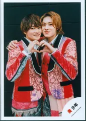 美　少年 23年 ISLAND TVプロフィール写真撮影オフショット 第1弾 浮所飛貴/佐藤龍我 公式写真 *1枚