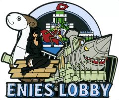[중고] 자석 · 자석 ENIES LOBBY 고무 자석 [이치 반 쿠지 원피스 The Throne of Power] F-3 상