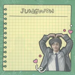 【中古】ノート・メモ帳 [単品] ENHYPEN メモパッド 「GGU GGU PACKAGE (DECO package)」 同梱品