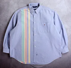 【Ralph Lauren】90s THE BIG SHIRT ラルフローレン オックスフォード ボタンダウン 長袖シャツ XXLサイズ ビッグサイズ