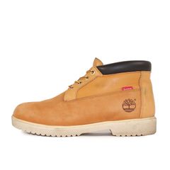 Supreme シュプリーム サイズ:26.0cm Timberland ヌバック チャッカ ブーツ Waterproof Chukka Boot ウィート US8 ティンバーランド コラボ シューズ 靴【メンズ】